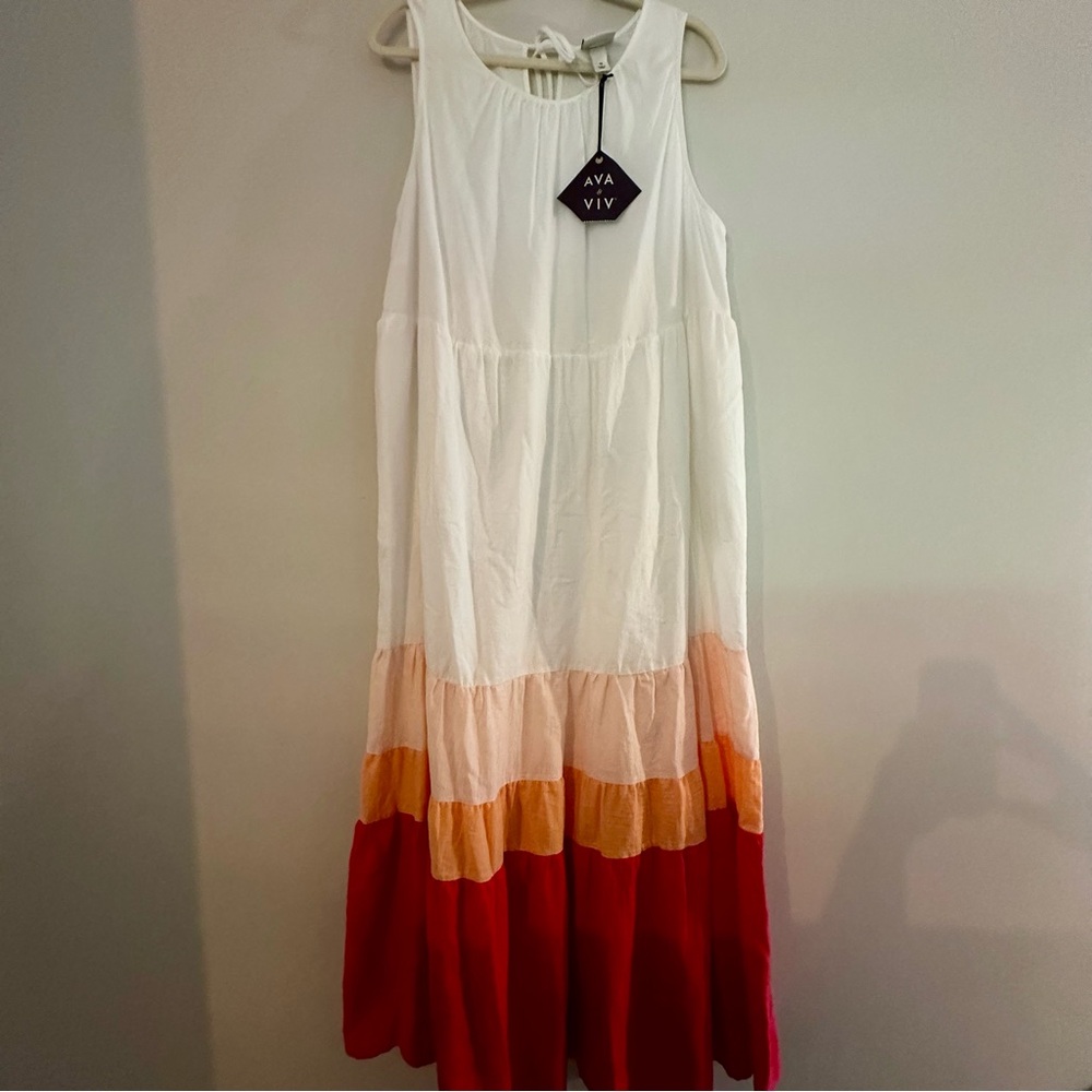 NWT Ava & Viv Maxi Dress